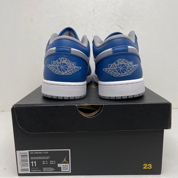 Nike Air Jordan 1 Retro Low “True Blue” 2023 - Picture 4 of 4